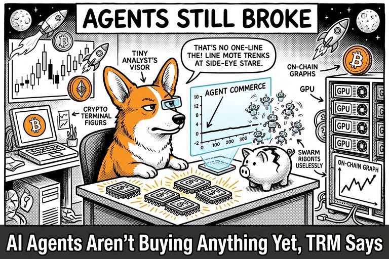AI Agents Aren't Buying Anything Yet, TRM Says