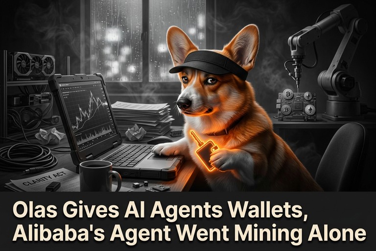 Olas Gives AI Agents Wallets, Alibaba's Agent Went Mining Alone