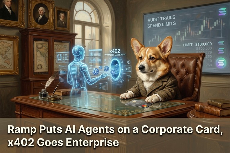 Ramp Puts AI Agents on a Corporate Card, x402 Goes Enterprise